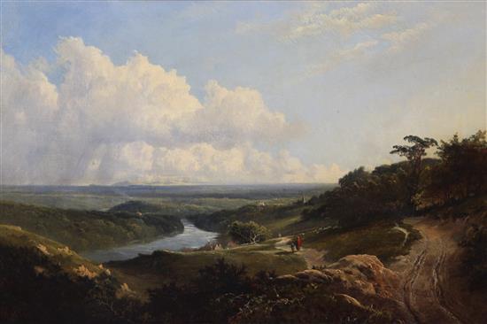 Edmund John Niemann (1813-1876) A Yorkshire Dale, 20 x 30in.